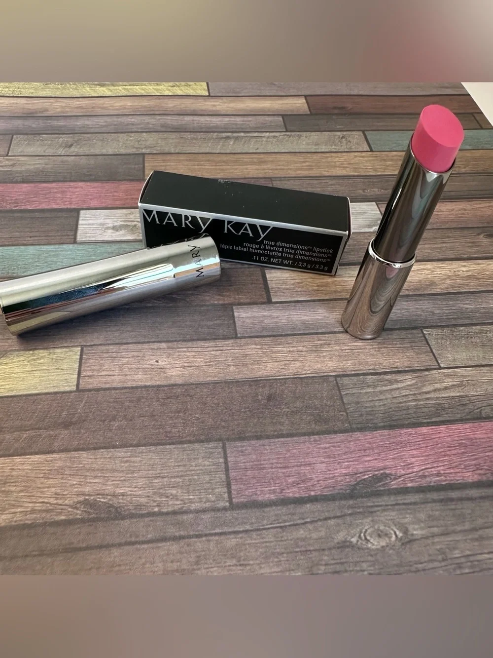 Mary Kay True Dimension Lipstick Pink Cherie NIB